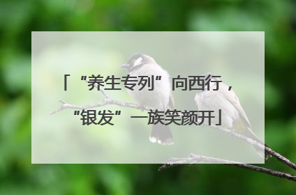 “养生专列”向西行，“银发”一族笑颜开