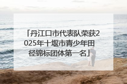 丹江口市代表队荣获2025年十堰市青少年田径锦标团体第一名