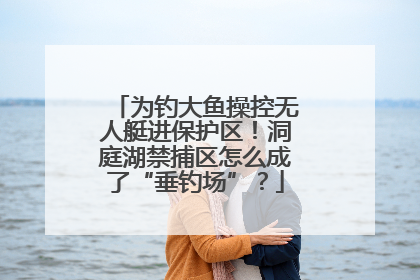 为钓大鱼操控无人艇进保护区！洞庭湖禁捕区怎么成了“垂钓场”？