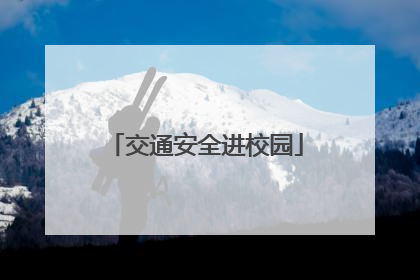 交通安全进校园