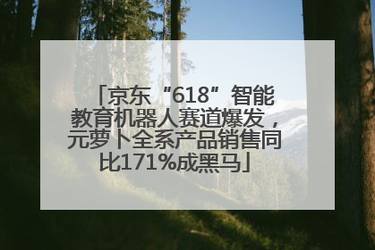 京东“618”智能教育机器人赛道爆发，元萝卜全系产品销售同比171%成黑马