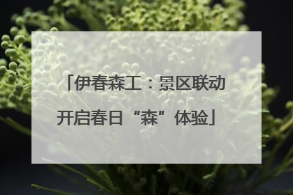伊春森工：景区联动开启春日“森”体验