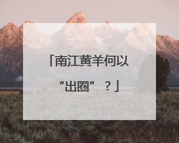 南江黄羊何以“出圈”？