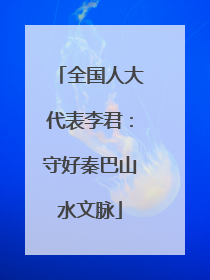 全国人大代表李君：守好秦巴山水文脉
