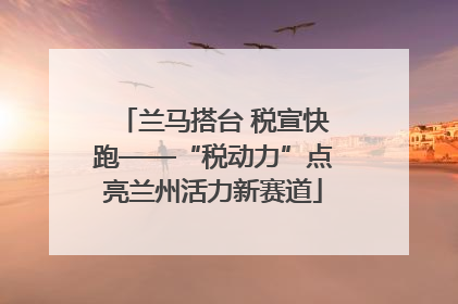 兰马搭台 税宣快跑——“税动力”点亮兰州活力新赛道
