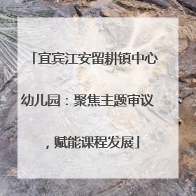 宜宾江安留耕镇中心幼儿园：聚焦主题审议，赋能课程发展