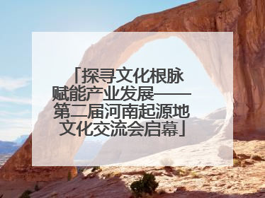 探寻文化根脉 赋能产业发展——第二届河南起源地文化交流会启幕