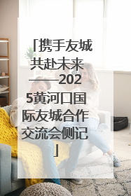 携手友城 共赴未来——2025黄河口国际友城合作交流会侧记
