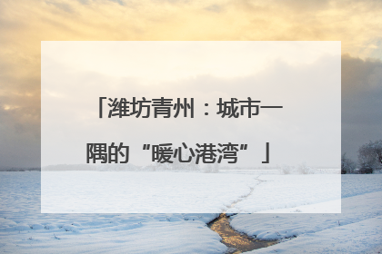潍坊青州：城市一隅的“暖心港湾”