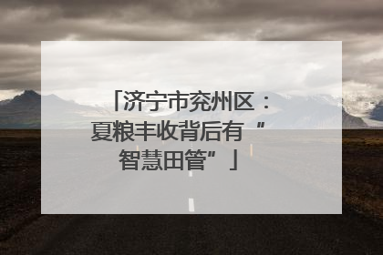 济宁市兖州区：夏粮丰收背后有“智慧田管”