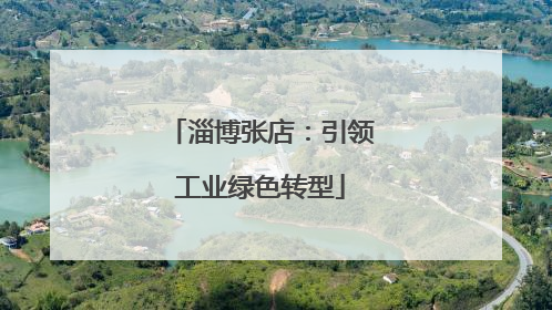 淄博张店：引领工业绿色转型