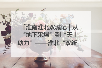 淮南淮北双城记｜从“地下采煤”到“天上助力”——淮北“双新”产业突围记
