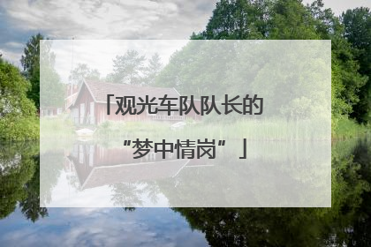 观光车队队长的“梦中情岗”