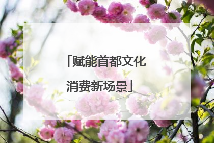 赋能首都文化消费新场景