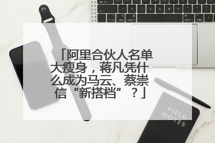 阿里合伙人名单大瘦身，蒋凡凭什么成为马云、蔡崇信“新搭档”？