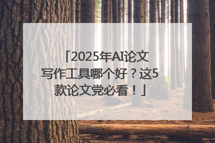 2025年AI论文写作工具哪个好？这5款论文党必看！