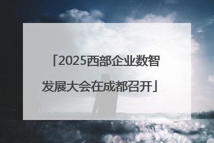 2025西部企业数智发展大会在成都召开